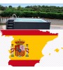Espagne sans pose piscine container 5M25x2M55x1M26