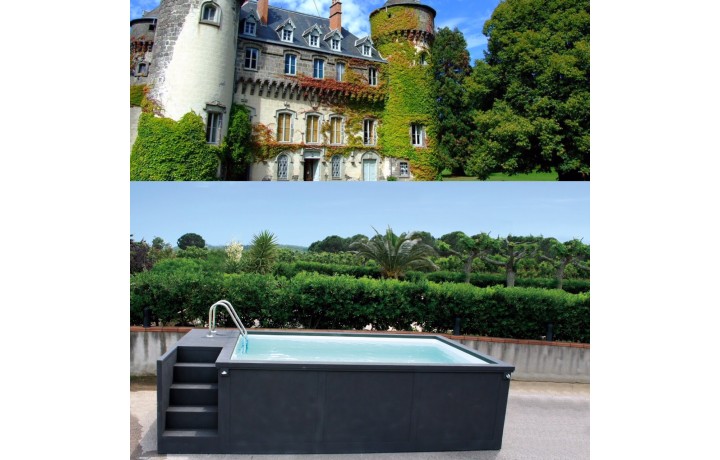 ✅  Villefranche-sur-Saône container piscine 5M25x2M55x1M26