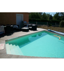 Montage piscine bois 6Mx3Mx1M30 rectangulaire
