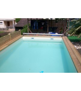 Kit piscine bois 6Mx4Mx1M30 rectangulaire (69270)