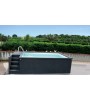 Jussy canton de Geneve container piscine 5M25x2M55x1M26