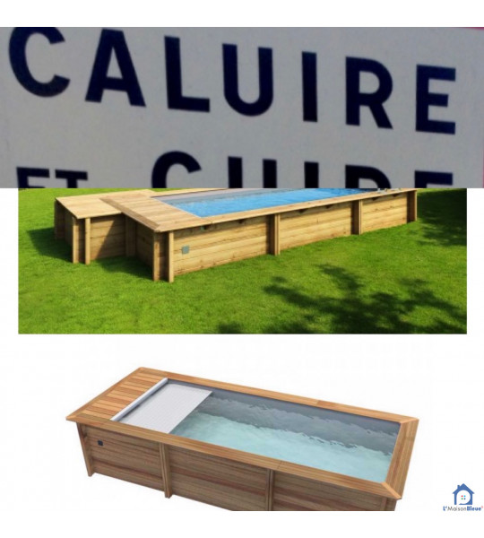 Kit Piscine bois 4M20x3M50x1M33 (69) Caluire-et-Cuire