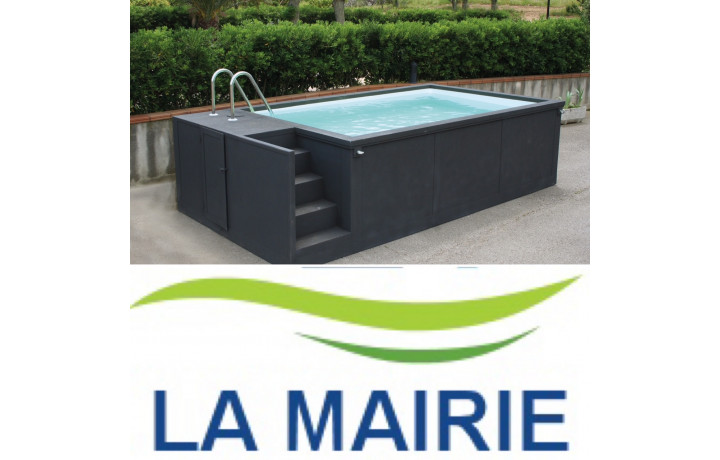 Pays du Cerdon (01450) Container piscine 5M25x2M55x1M26