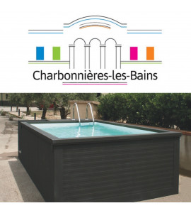 (69260) Charbonnières-les-bains Piscine container 5M25x2M55x1M26