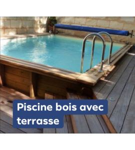 ✅  (Propriano) - piscine bois semi enterrée 6M25x3M46x1M33 Ville en Corse