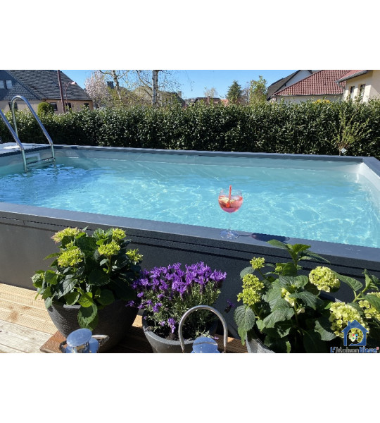 Equipements container piscine 5M25x2M55x1M26 Bettembourg Localité au Luxembourg