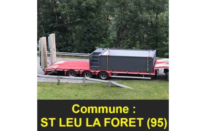 ✅ Saint-Leu-la-Forêt (95320) Piscine container 5M25x2M55x1M26