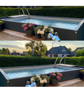 ✅ Equipements container piscine 5M25x2M55x1M26 Bettembourg Localité au Luxembourg