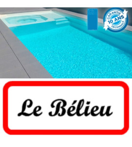 ✅ Coque piscine SPA 8M70x4M20x1M50 Le Bélieu (25500)
