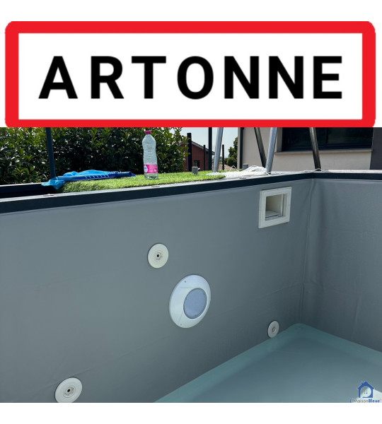 ✅ Artonne (63460) Piscine container hors sol 5M25x2M55x1M26
