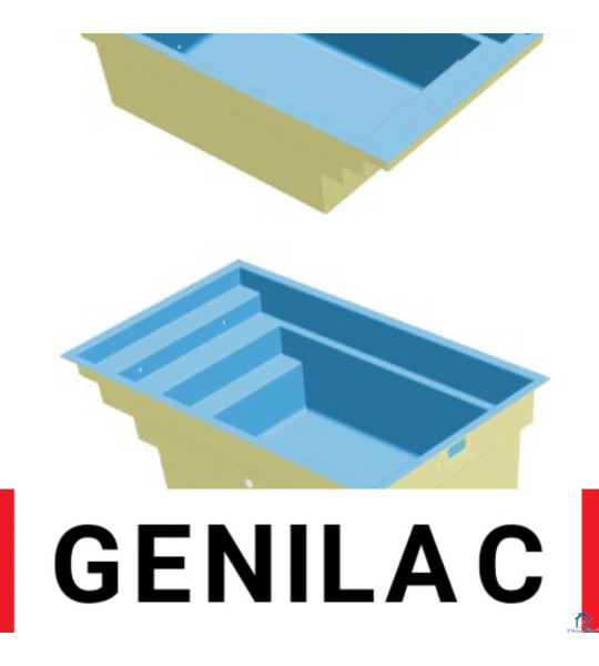✅ Piscine mini autoportante 3M70x2M20x1M20 (42800) Genilac