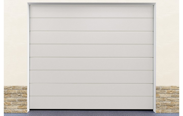 Facile à monter porte garage blanc