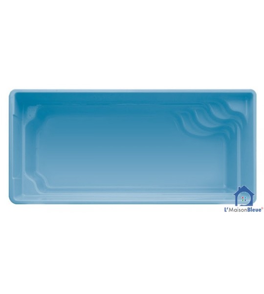 Piscine coque 5M40x3Mx1M50